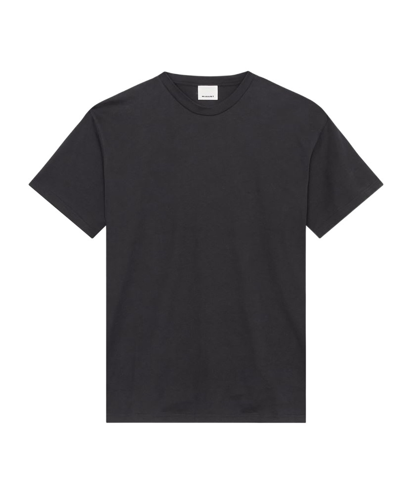 Isabel Marant Short-sleeved Crewneck T-shirt In Black