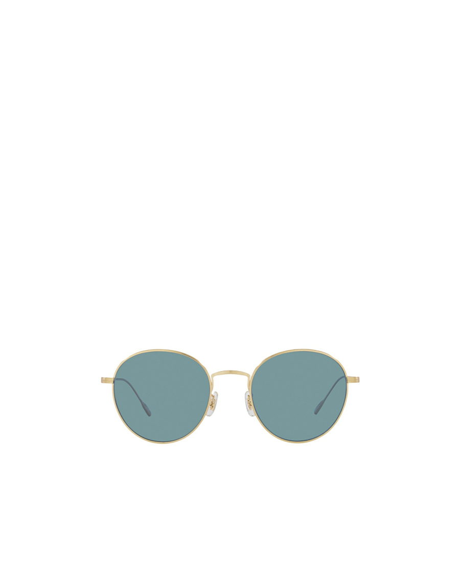 Oliver Peoples Altair Round-frame Sunglasses In Green