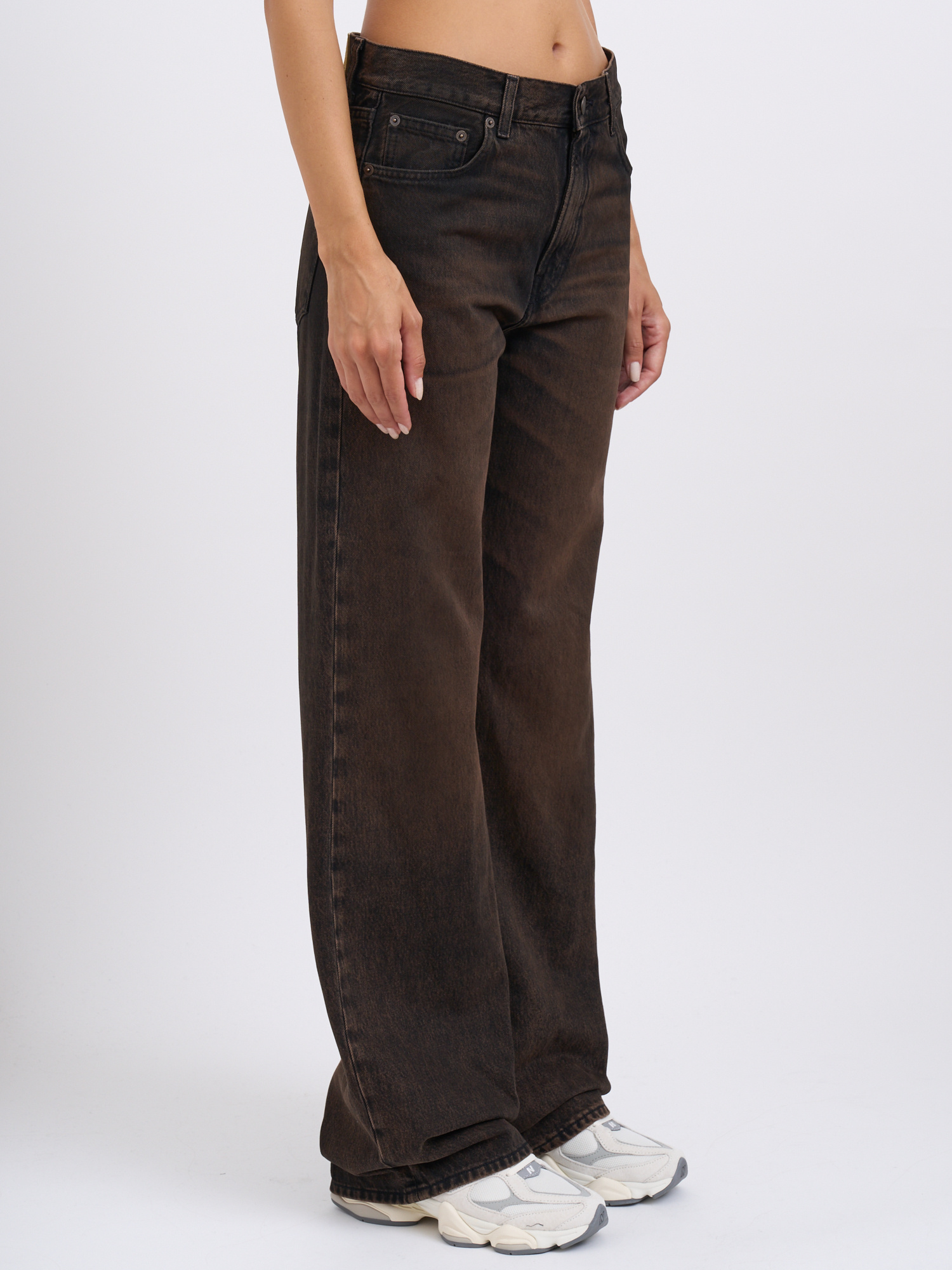 Haikure Wide-leg Jeans In Animal Print