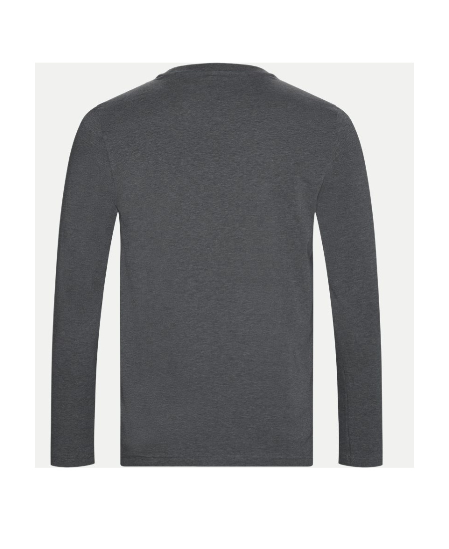 Hugo Boss T-shirt With Round Neck And Long Sleeves In Black