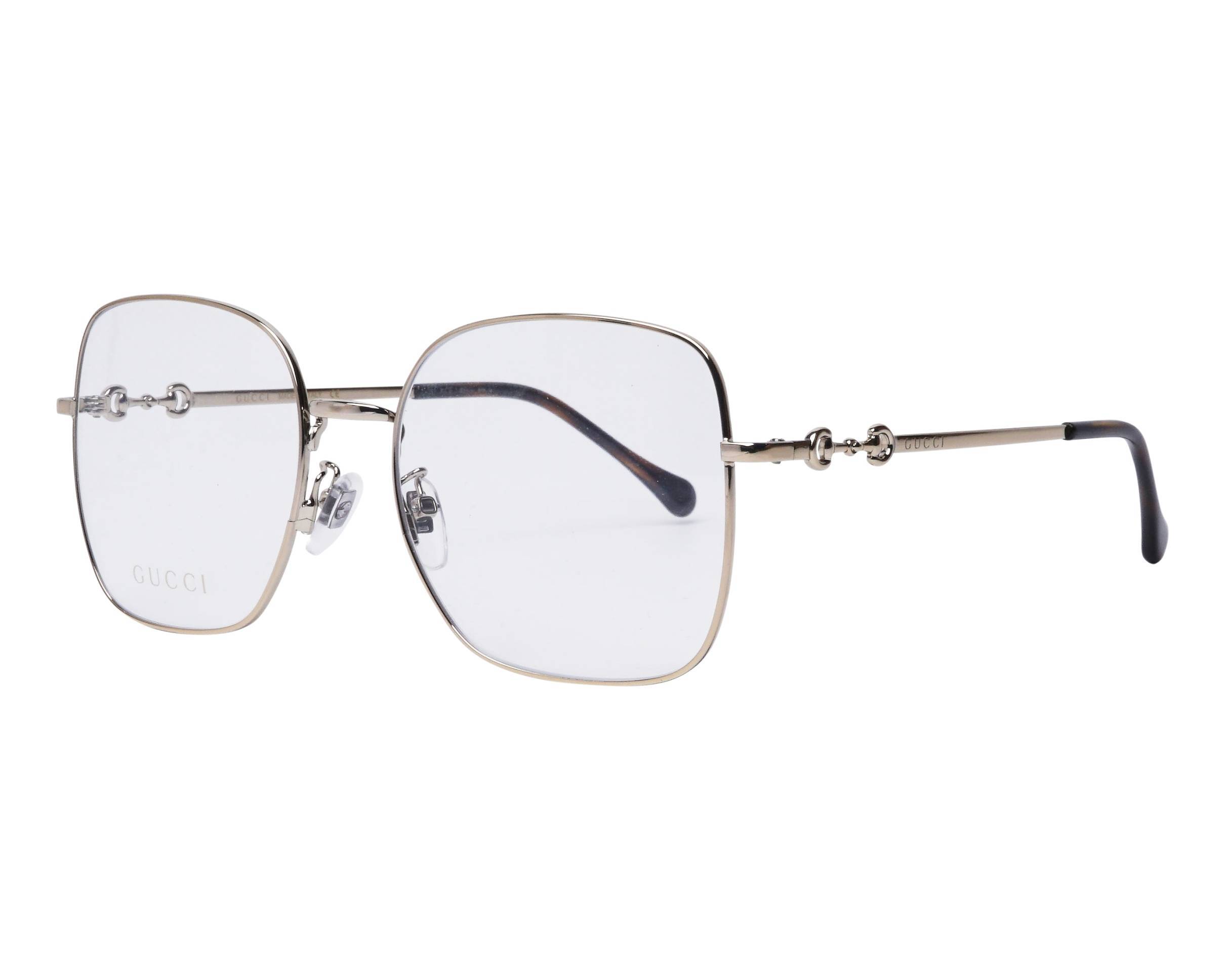 Gucci Horsebit Square-frame Glasses In White