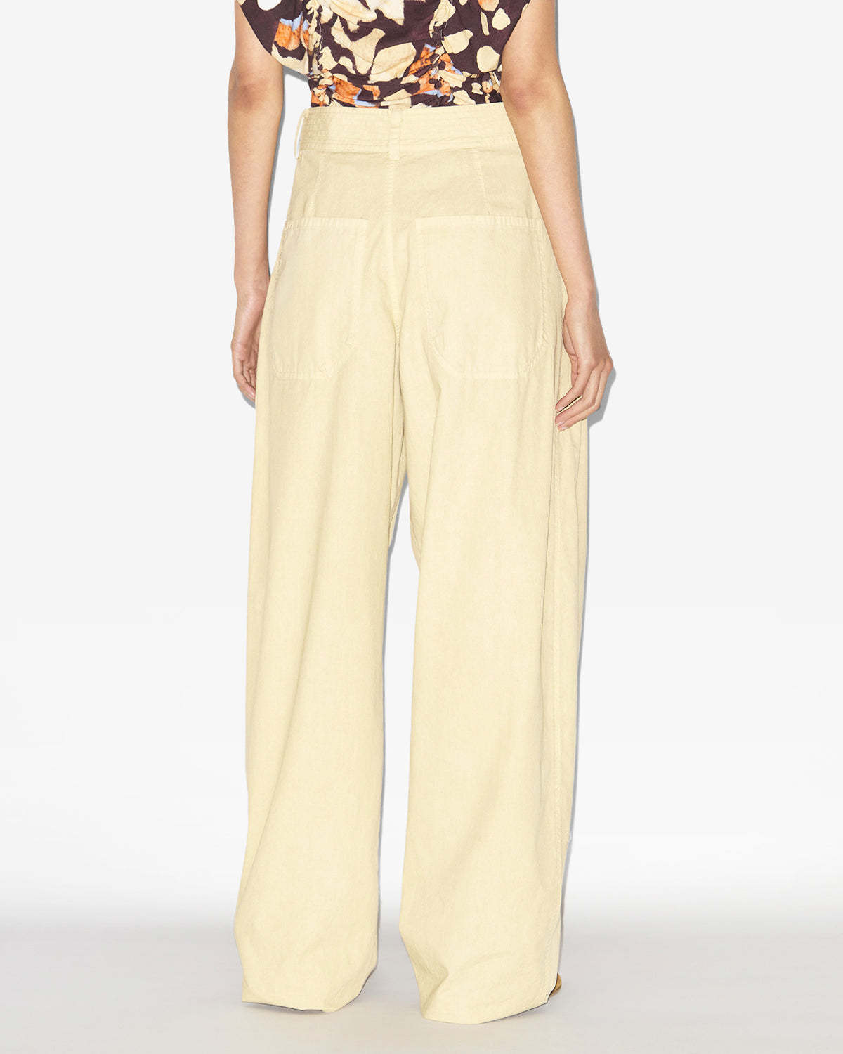 Shop Isabel Marant Inaya Pants In Nude