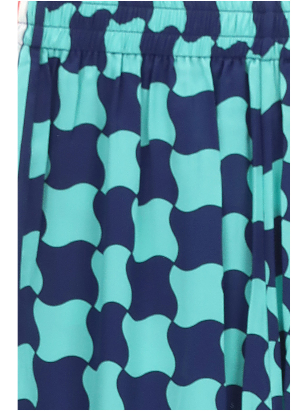 Casablanca Graphic-printed Wide-leg Trousers In Blue
