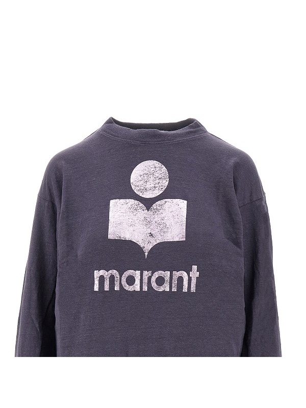 Isabel Marant Étoile Moby Logo-print Sweatshirt