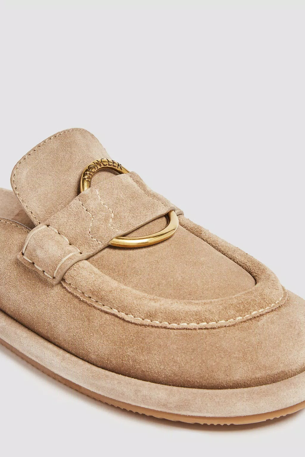 MONCLER BELL SUEDE MULES