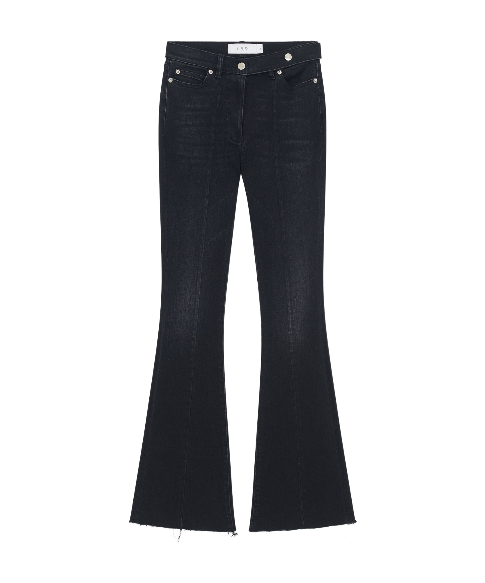 Iro Zacca Flared Jeans In Black