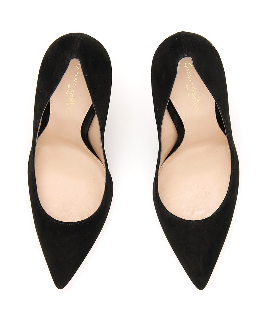 Gianvito Rossi Woman Pumps Black Size 12 Textile Fibers