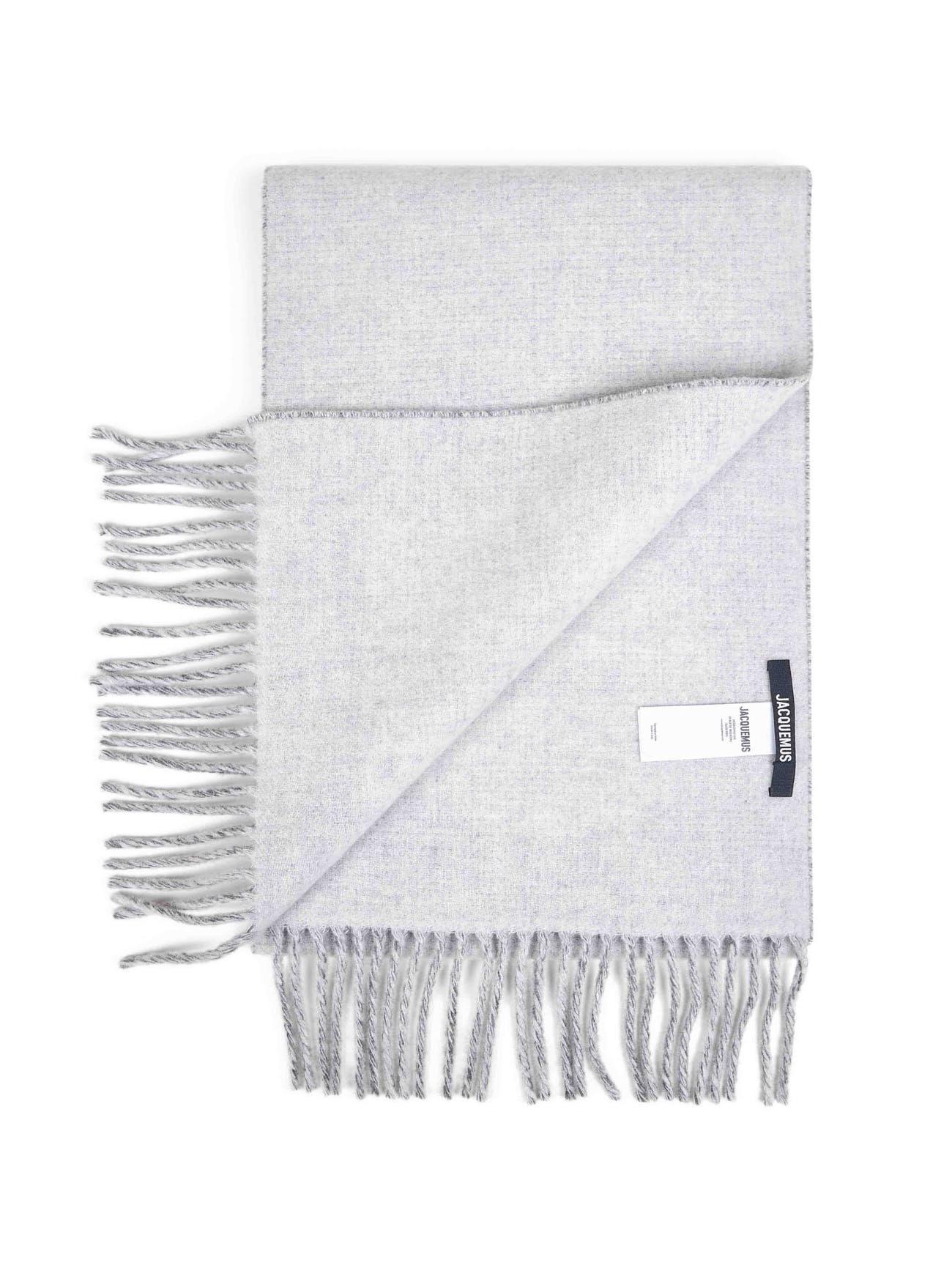 Jacquemus Rectangular Scarf In White