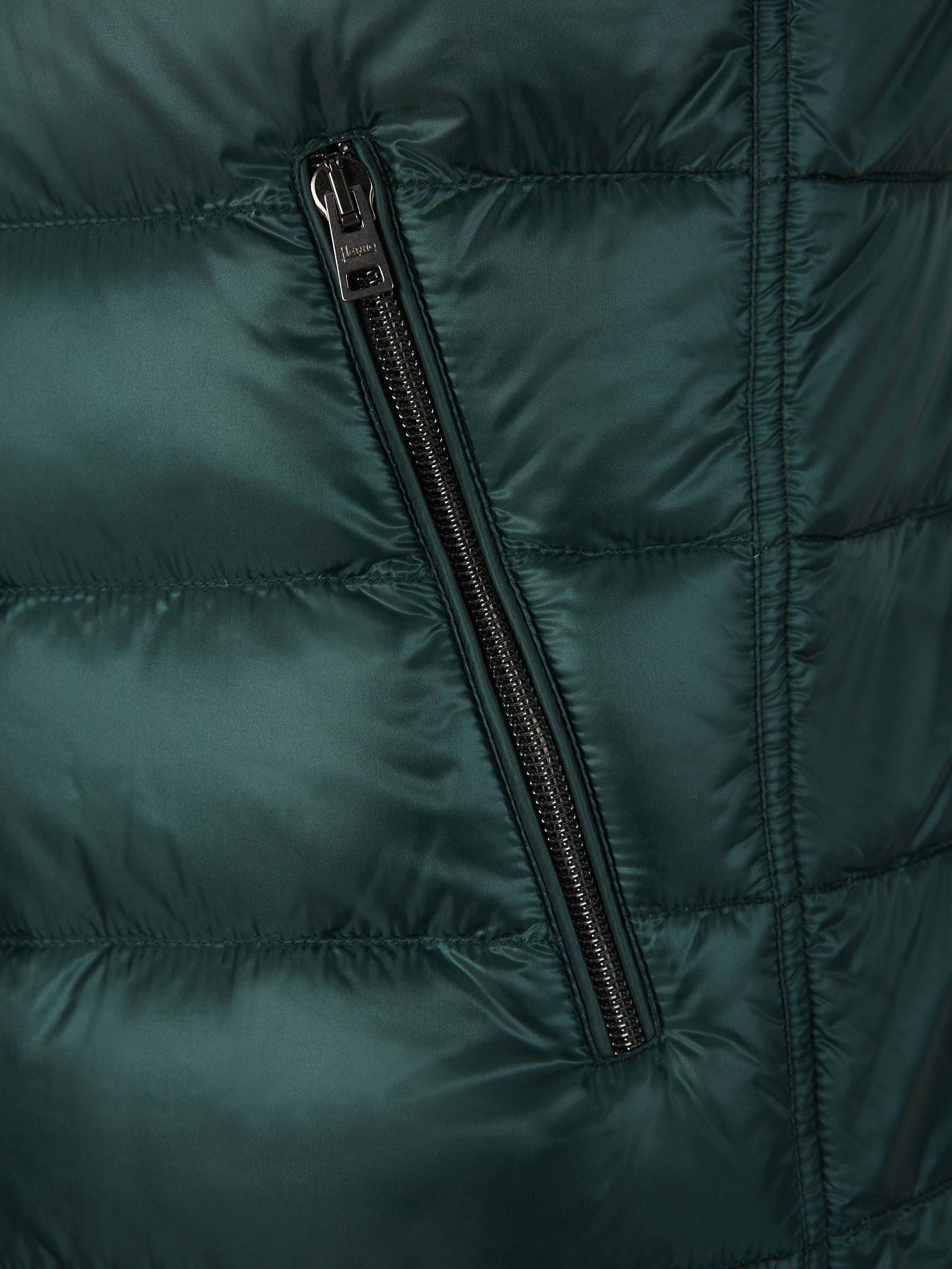 Herno Reversible Quilted Gilet In Green
