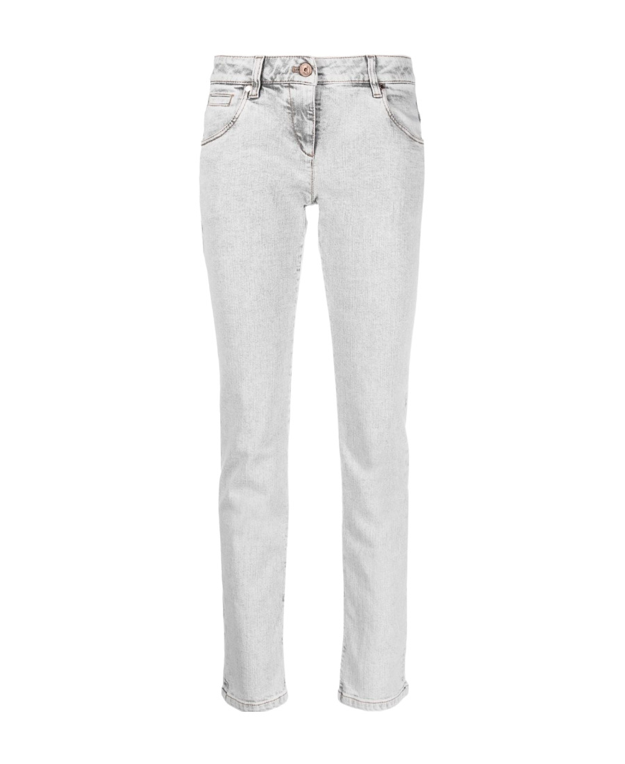 Brunello Cucinelli Straight-leg Jeans In Blue