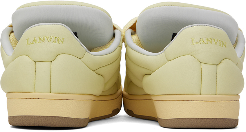 Lanvin Tie Low Upper Board Shoes In Nude