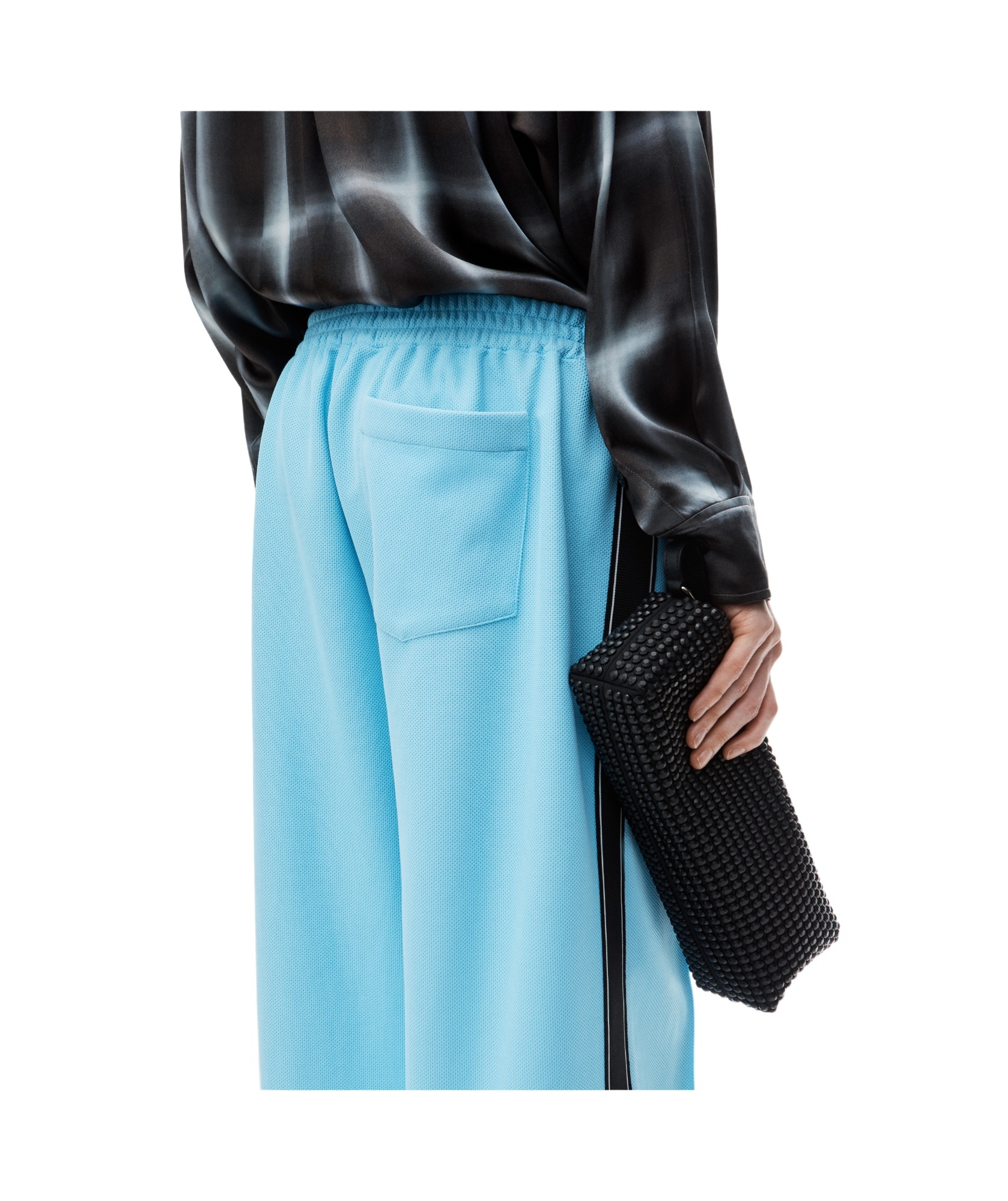 Alexander Wang Heiress Flex Bag In Black