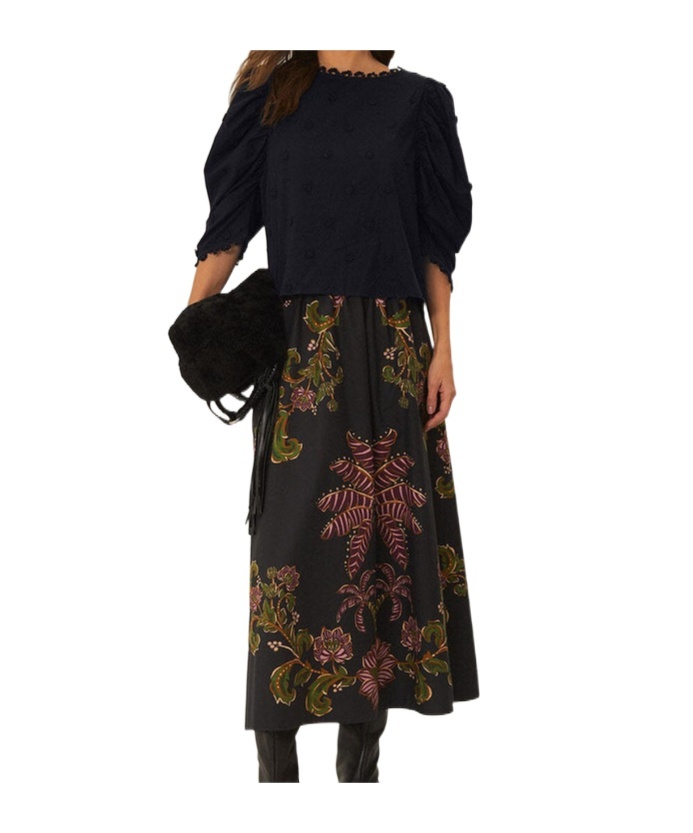 Farm Rio Puff Sleeve Shirt