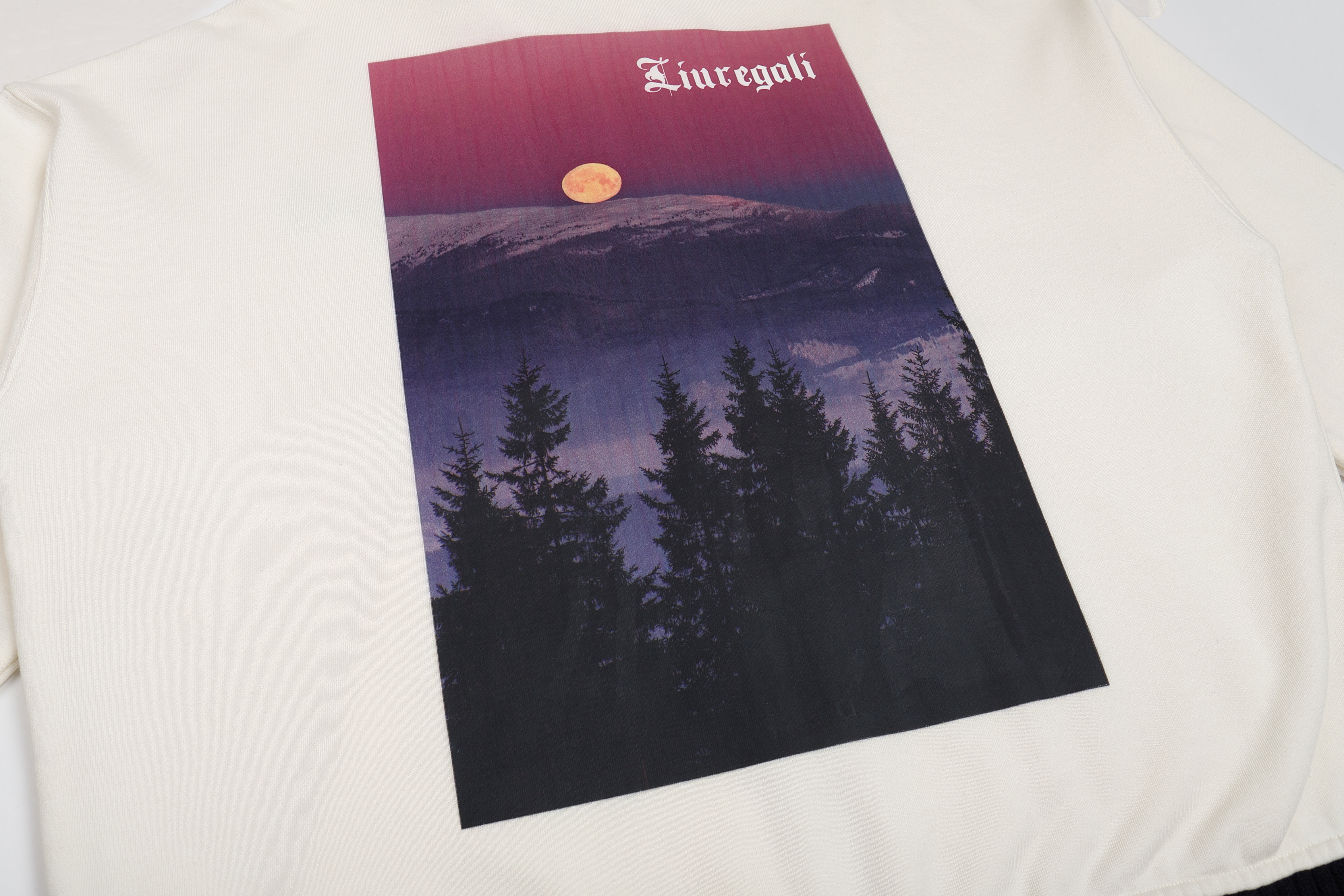 Liuregali Long-sleeved Logo Casual Jacket In White