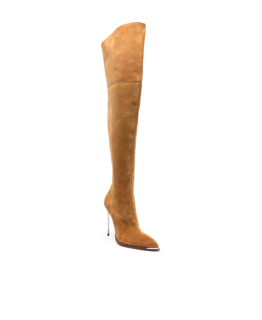 Bally Pointed Boots In Brown