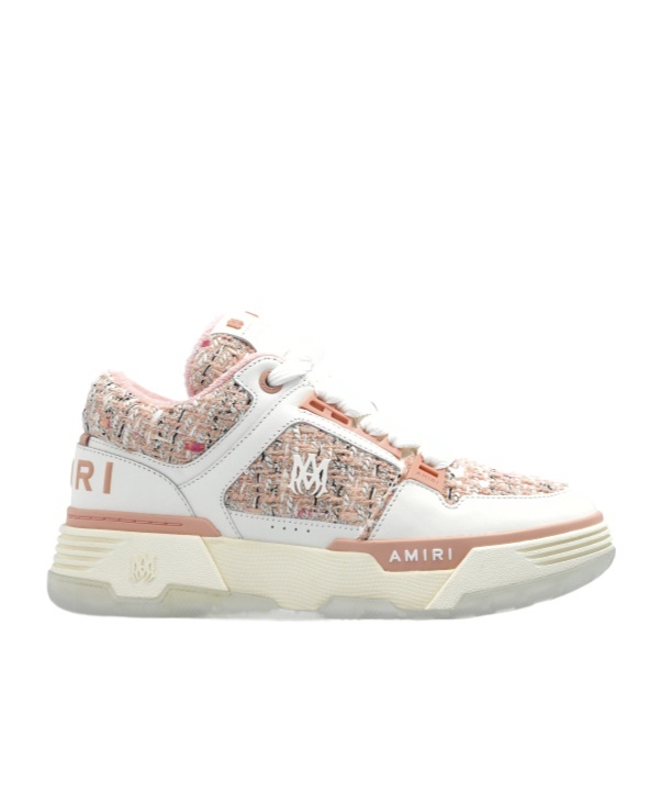 Amiri Lace-up Low-top Sneakers In White