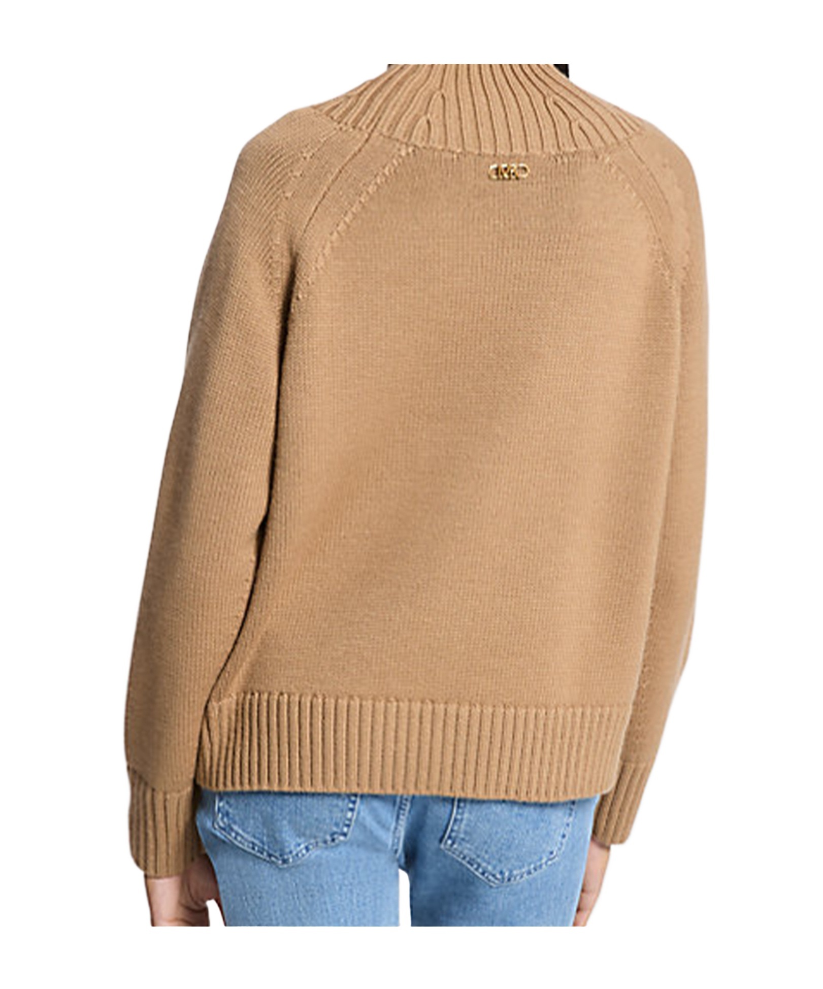 Michael Michael Kors Turtleneck Sweater In Brown