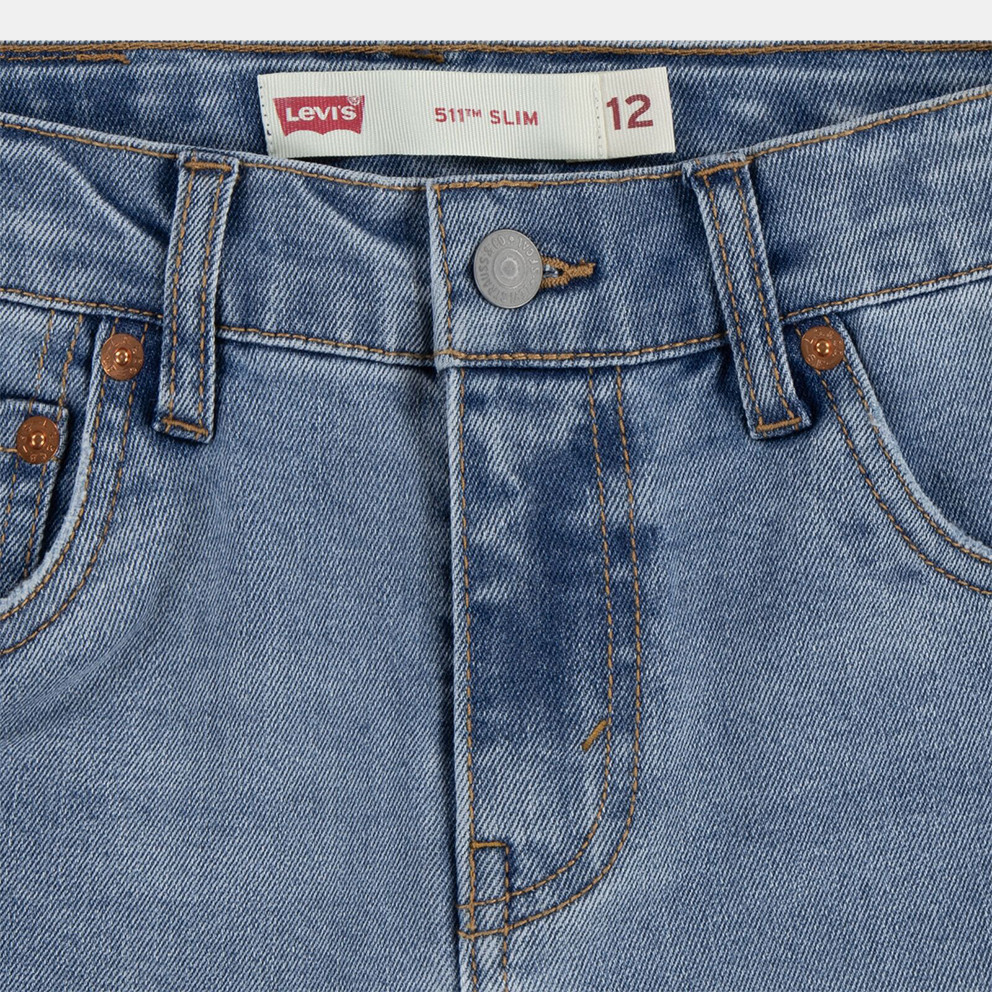 Levi's Waistband Shorts In Blue