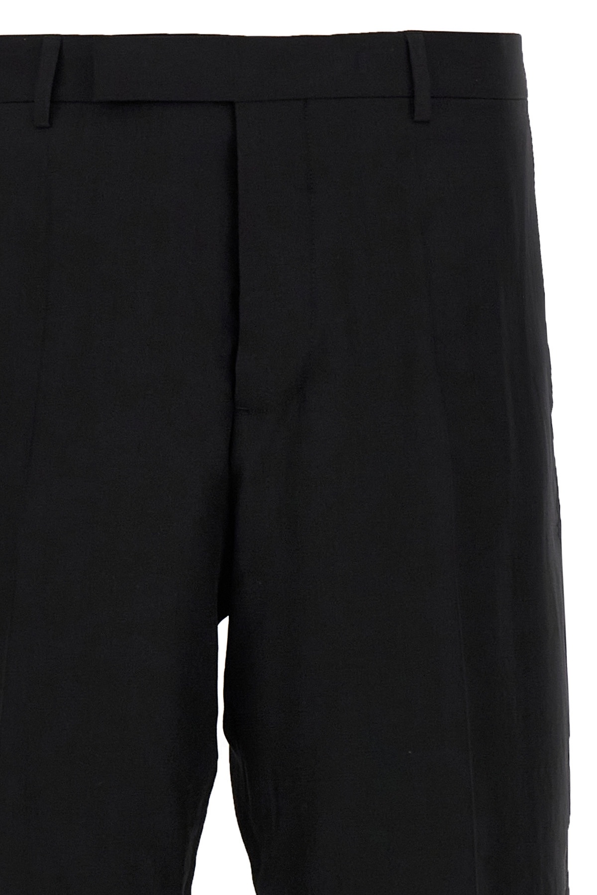 Rick Owens Black Tailored Dietrich Pants In Black