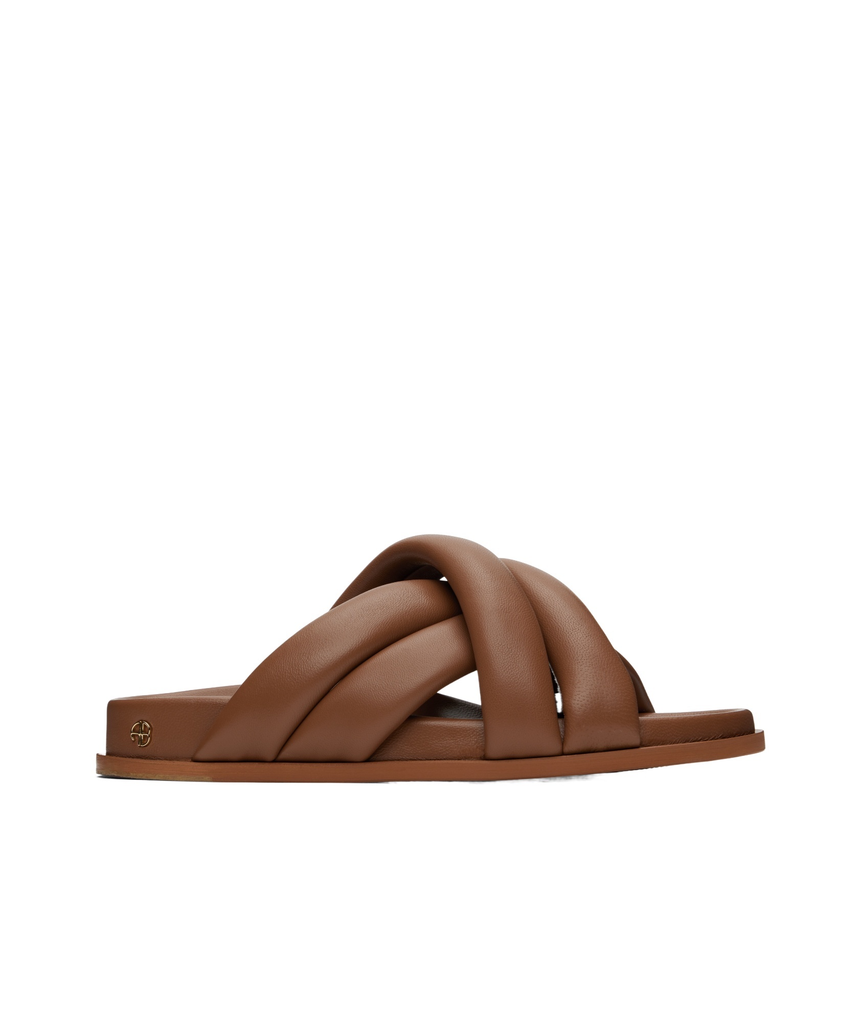 Shop Anine Bing Lizzie Sandals In Brown