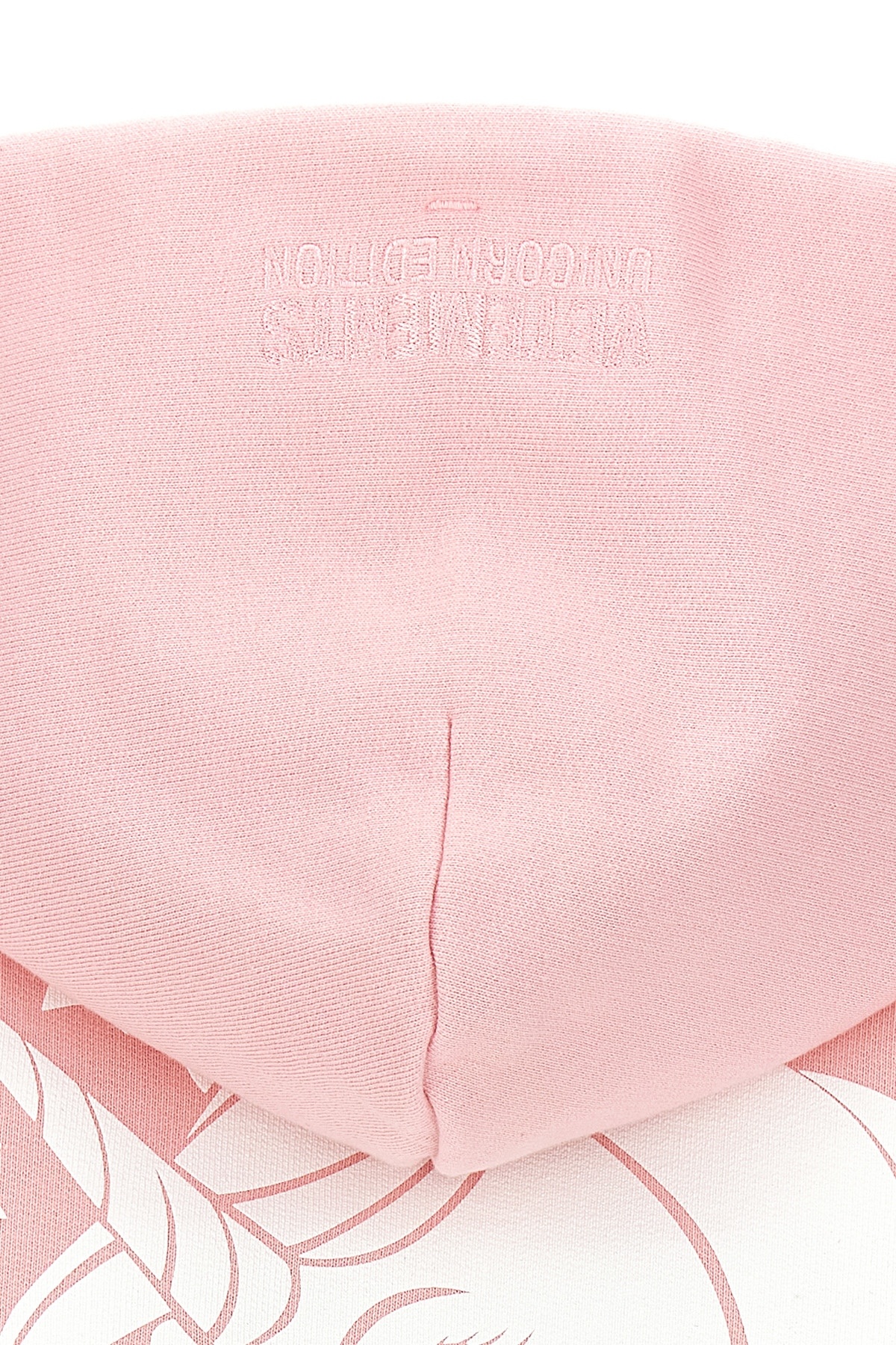 Vetements Unicorn-print Drop-shoulder Hoodie In Pink