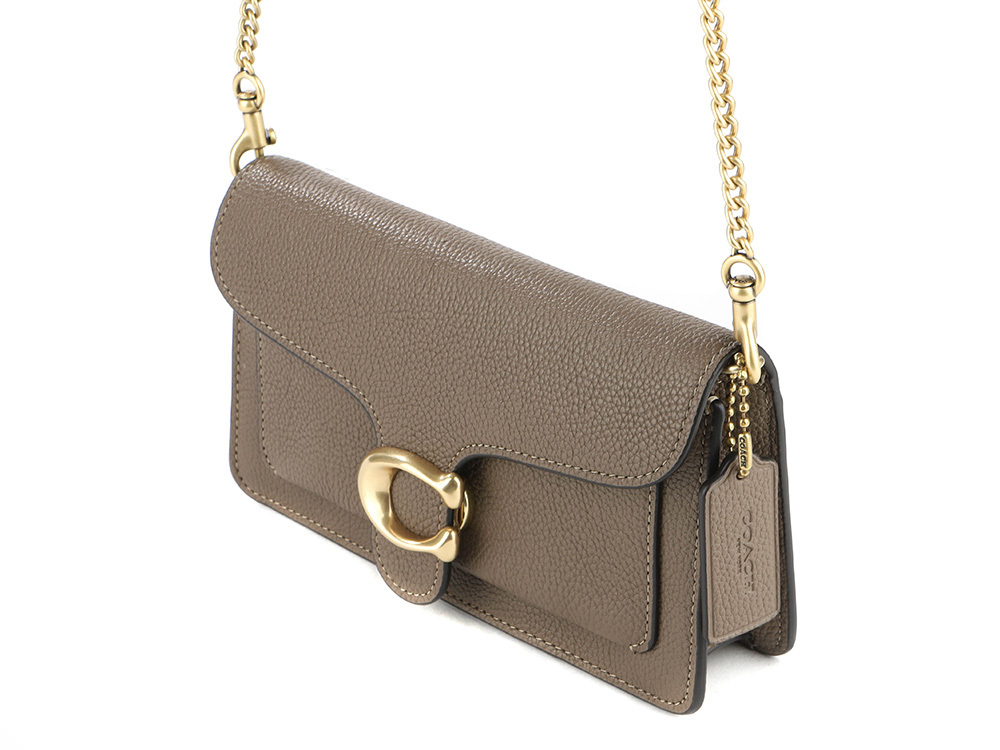 Coach Flip Shoulder Bag In Brown