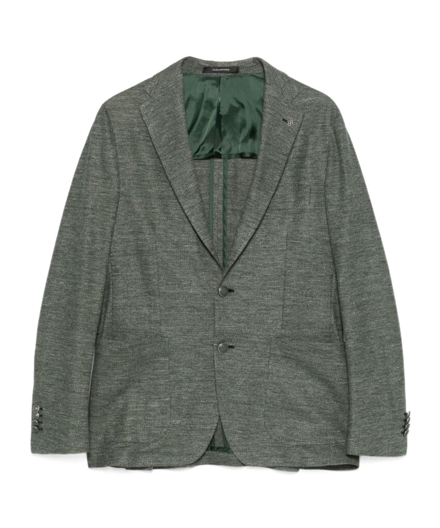 Tagliatore Single-breasted Blazer In Black