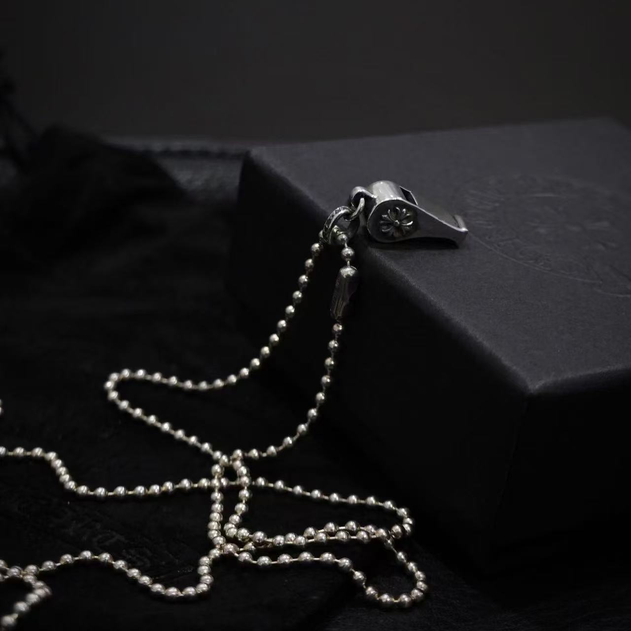 Chrome Hearts Whistle Necklace In Gold