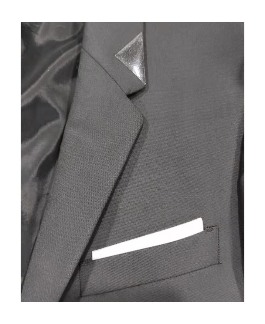 Neil Barrett Lapel Suit Jacket In Black