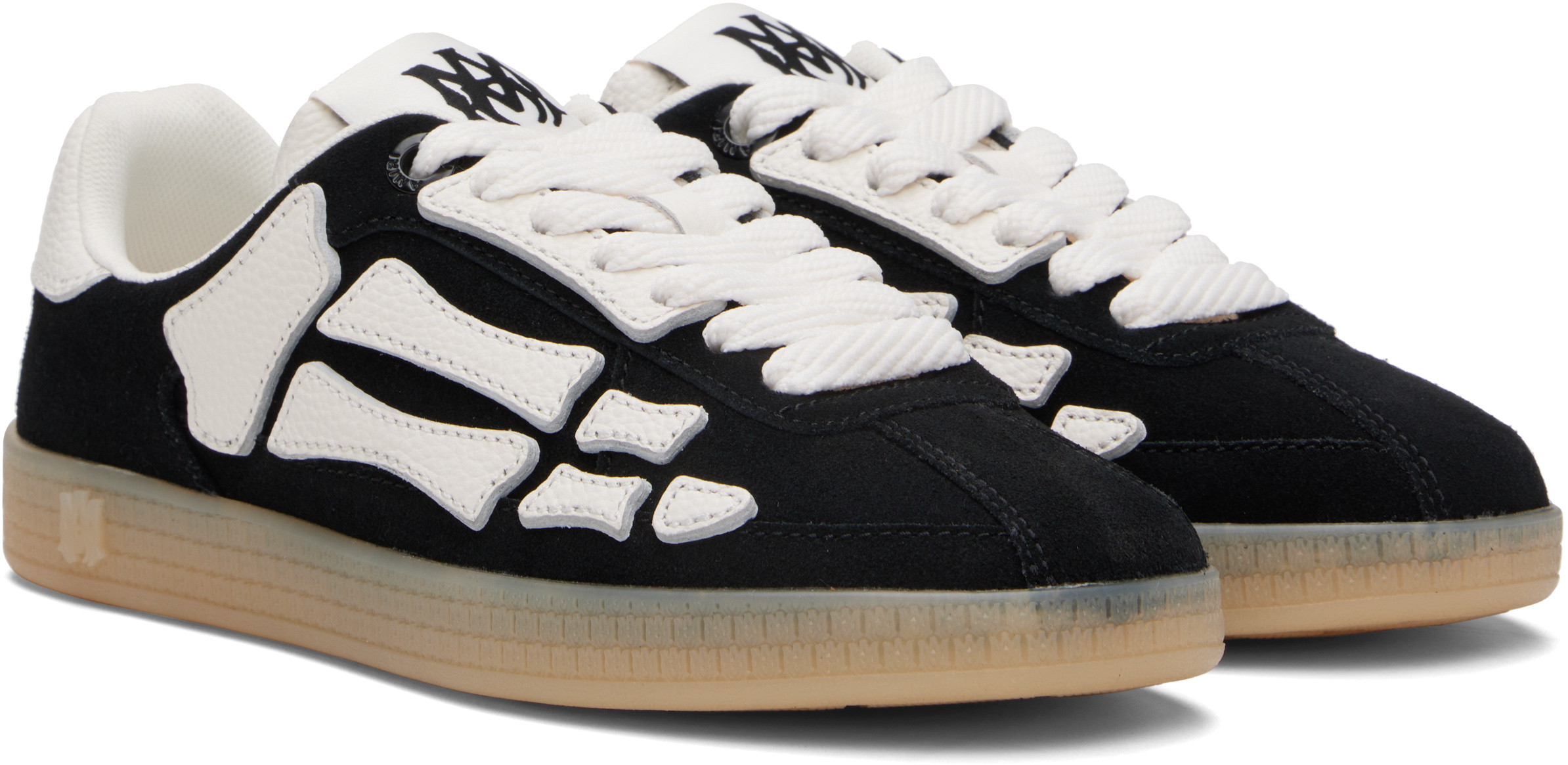 Amiri Pacific Bones Sneakers In Black
