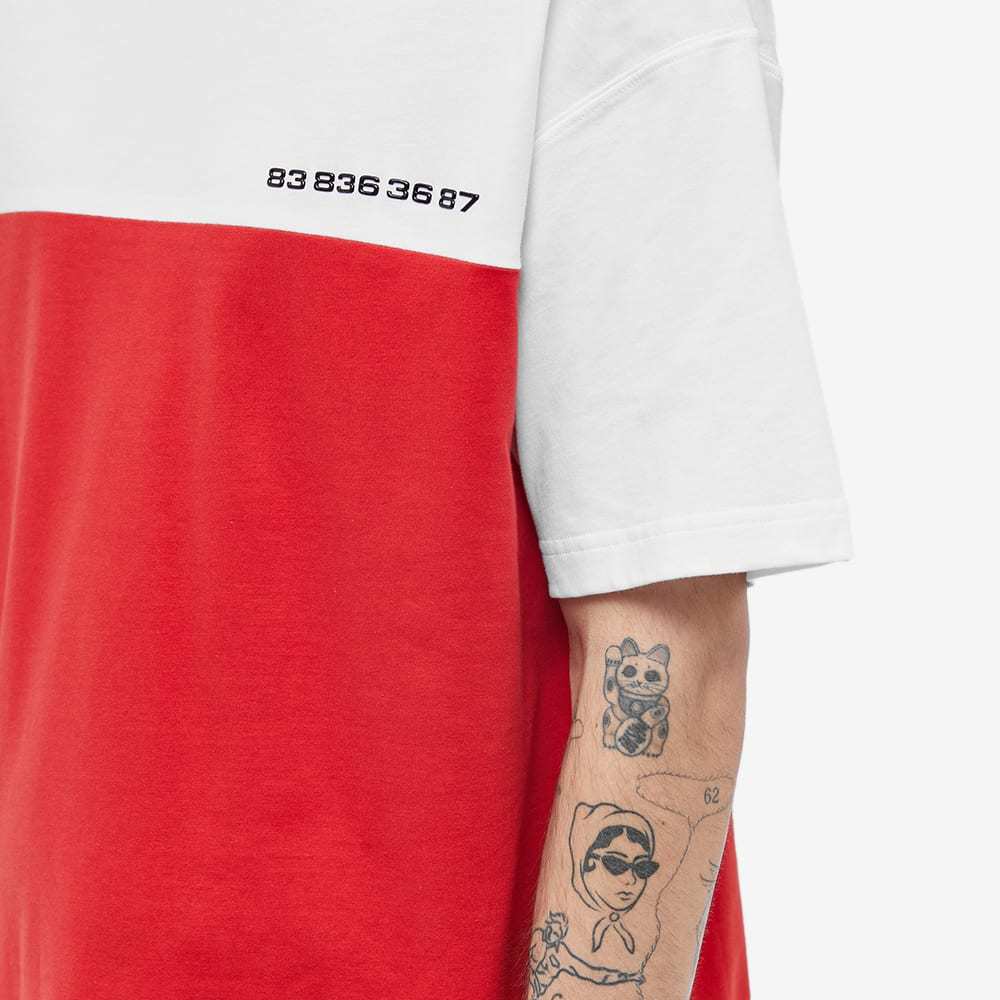 VTMNTS NUMBERING COLOR MATCHING T-SHIRT