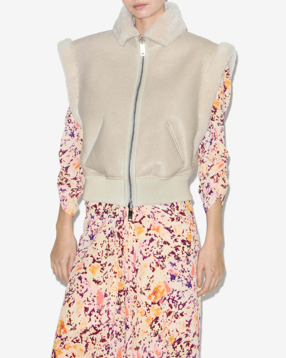 Isabel Marant Coat In Nude