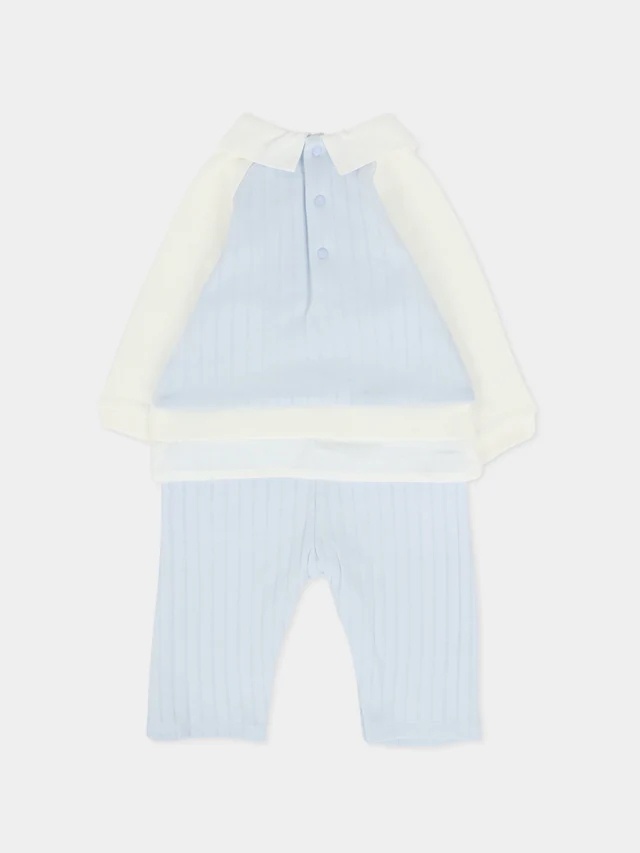 Givenchy Long-sleeved Jumpsuit In Blue