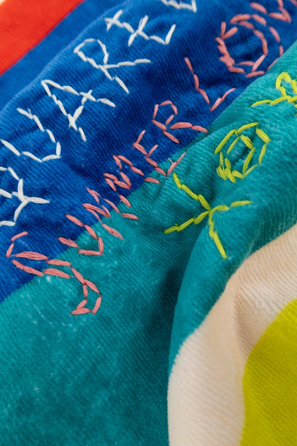 Dsquared2 Logo Beach Towel In Multicolor
