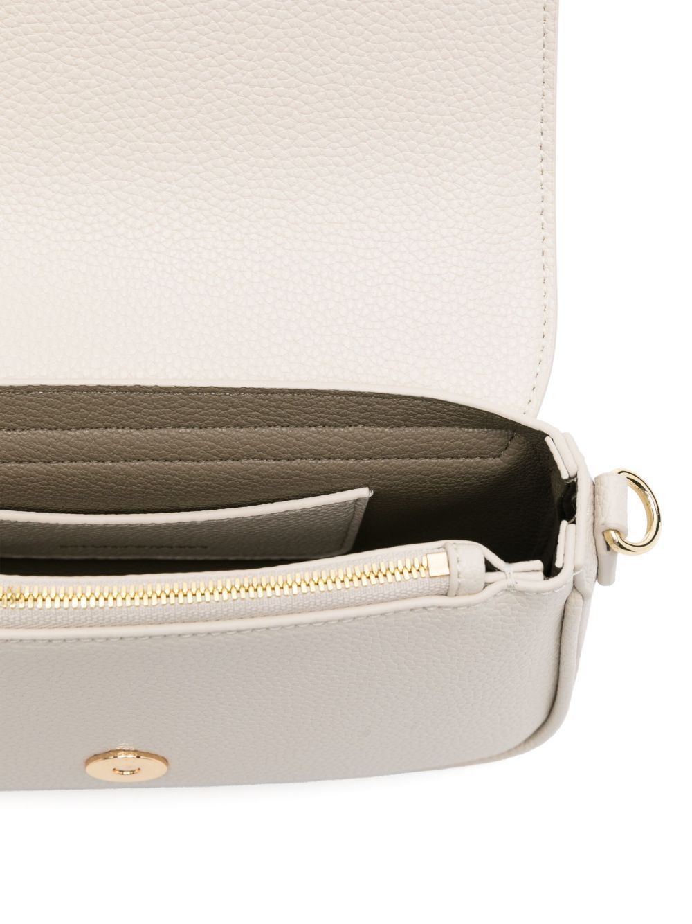 Shop Emporio Armani Deer-print Mini Bag In White