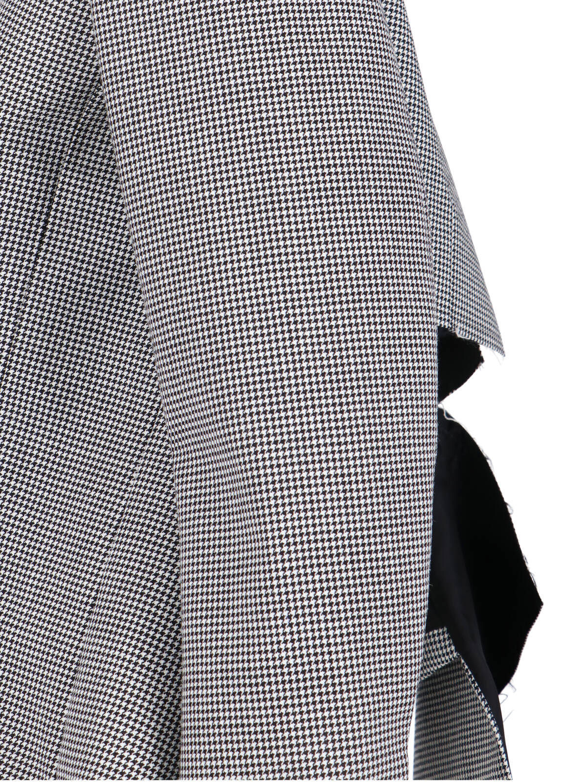 Comme Des Garçons Asymmetric Blazer With Notched Lapel Design In Black