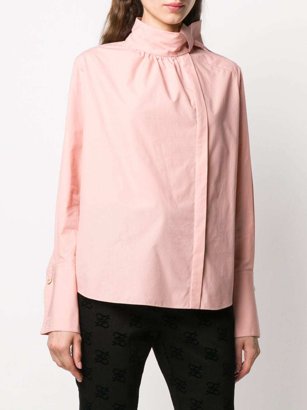 FENDI BOW KNOT BLOUSE 