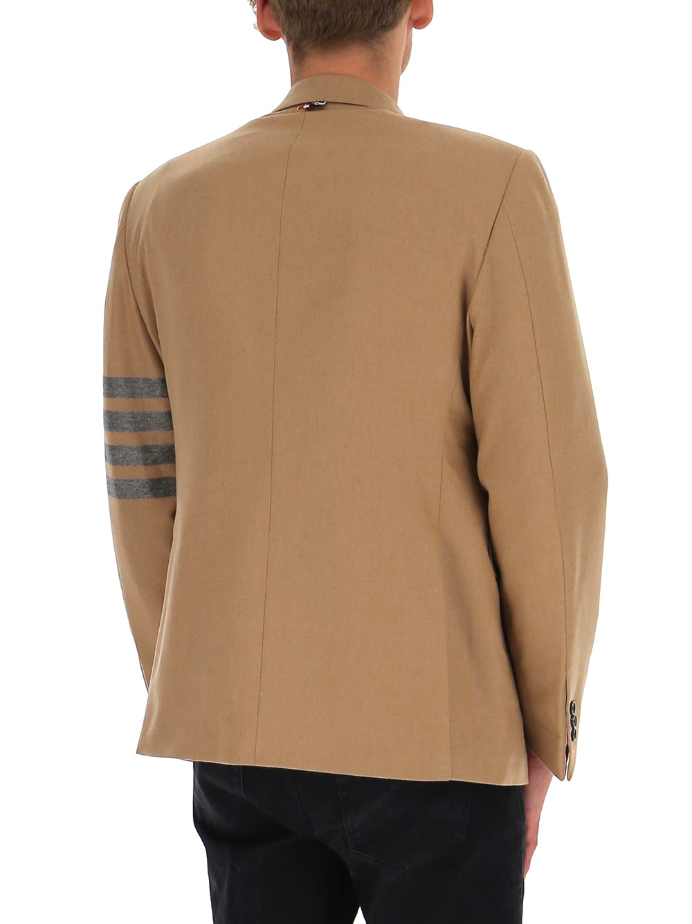 THOM BROWNE 4-BAR MOTIF SINGLE-BREASTED BLAZER