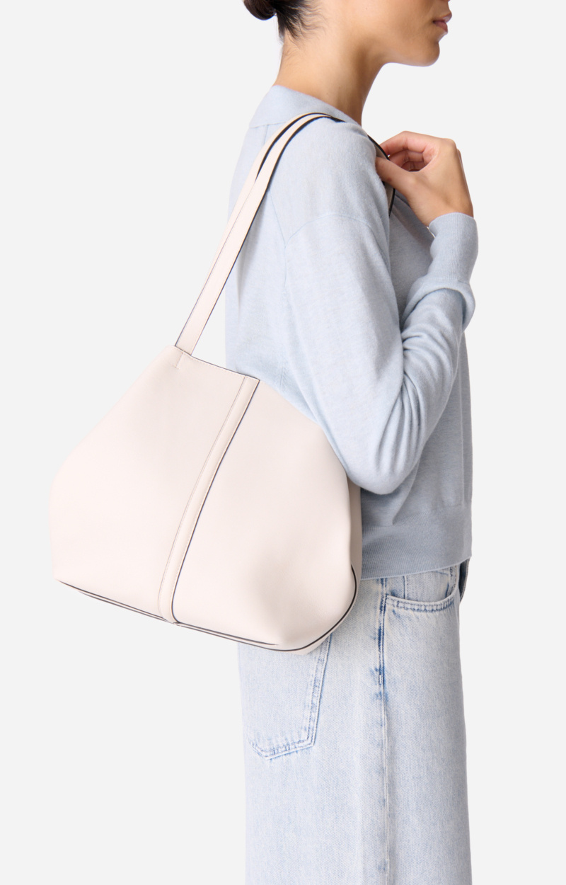 Vanessa Bruno Tote Pm Shopper Bag In White