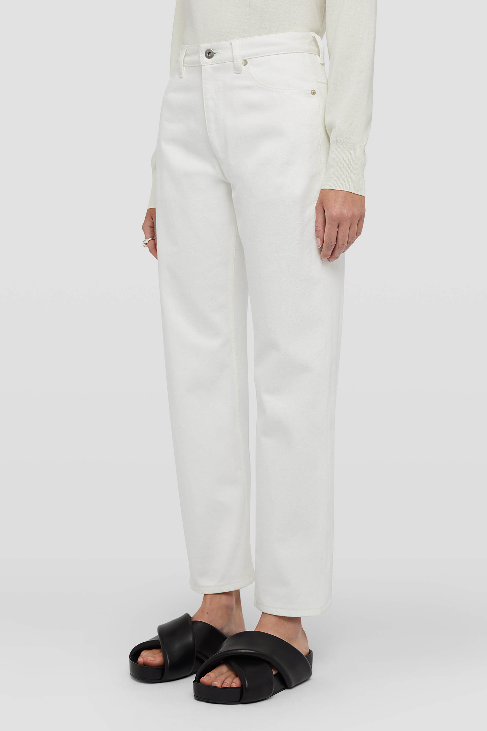 Jil Sander Jeans In White
