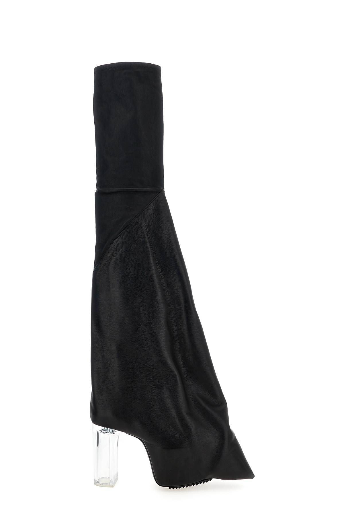 Rick Owens Taco Kiss Over-the-knee Boots In Black