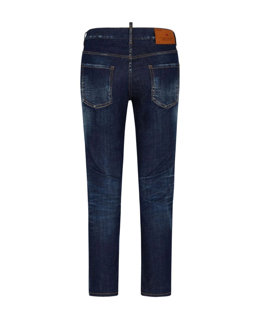 Dsquared2 Skater Slim-cut Jeans In Black
