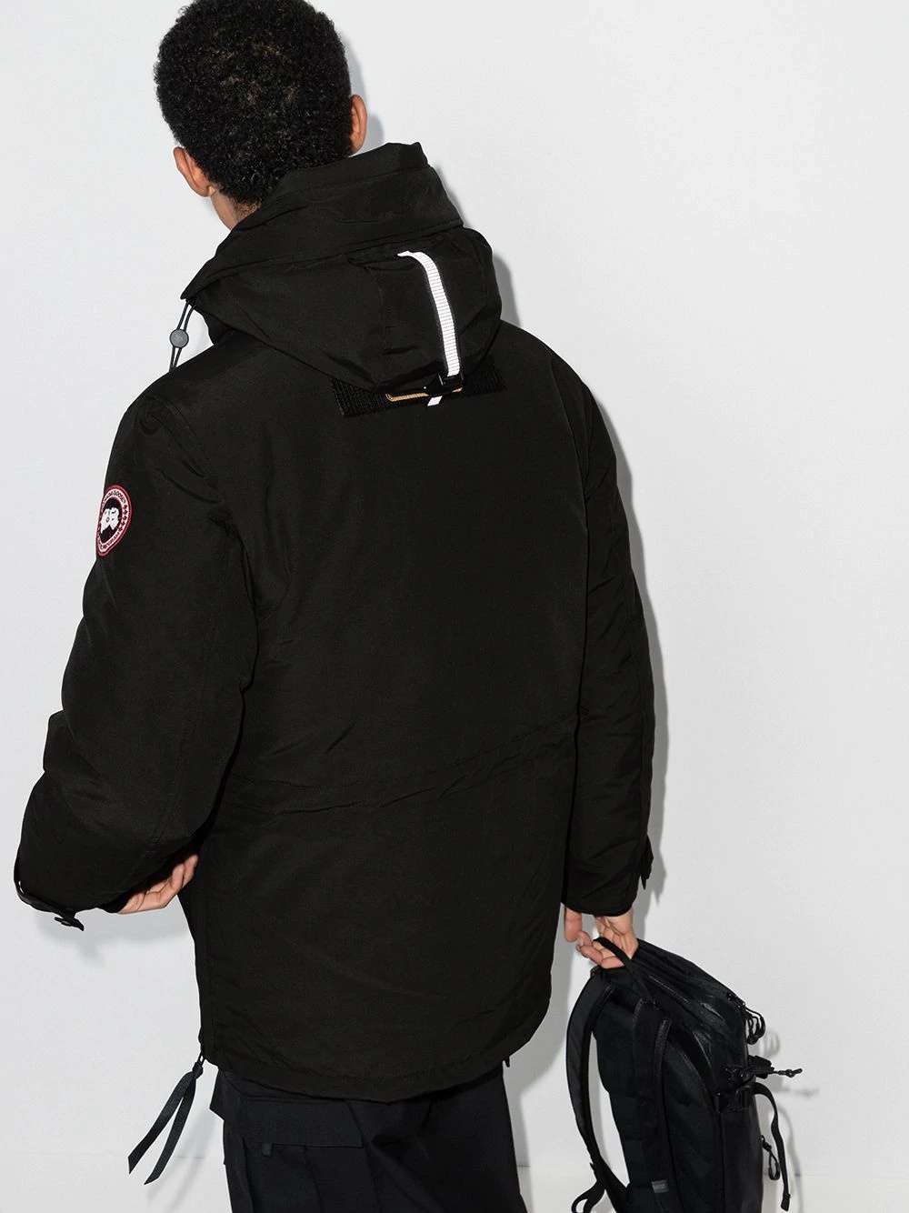Canada Goose Toronto Hooded Jacket In Black