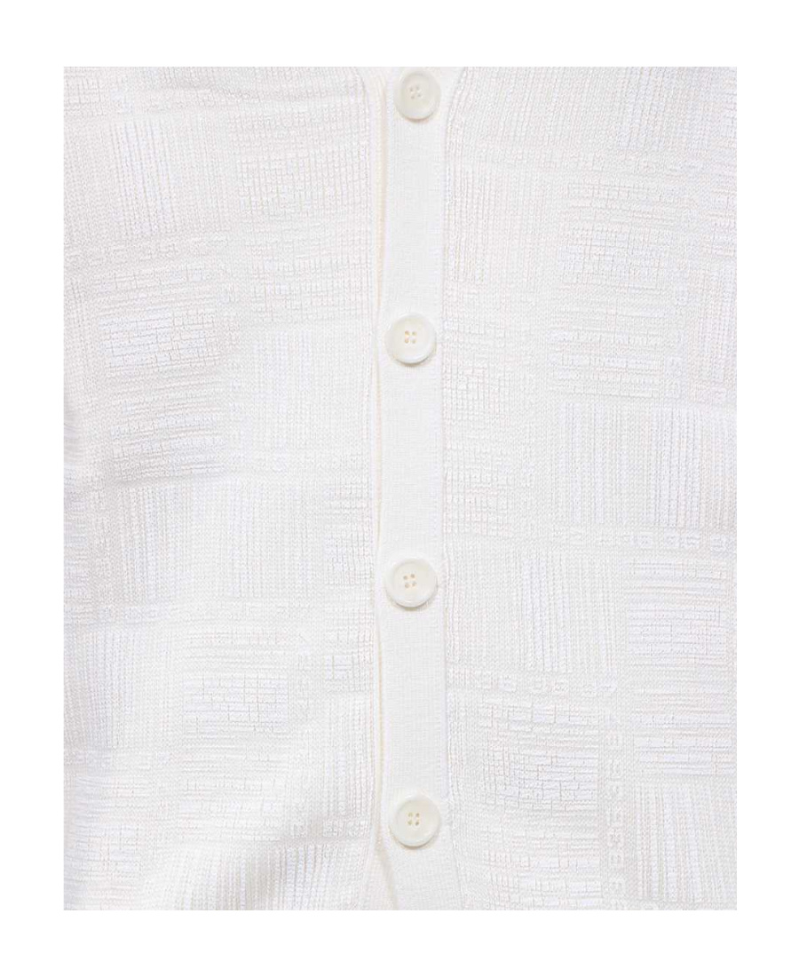 VTMNTS LOGO KNITTED CARDIGAN