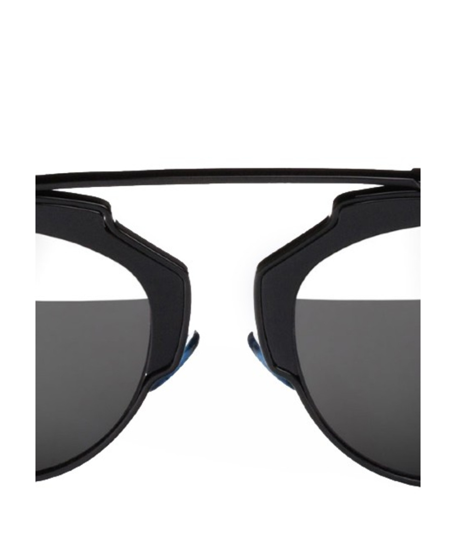 Dior Black Logo Sunglasses In Black