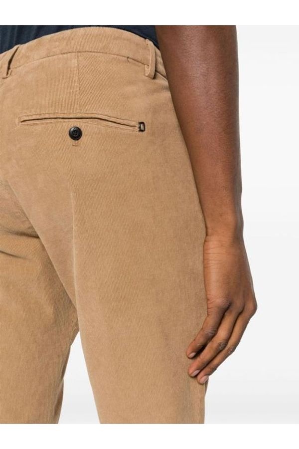 Dondup Trousers With Belt Loops And Pockets