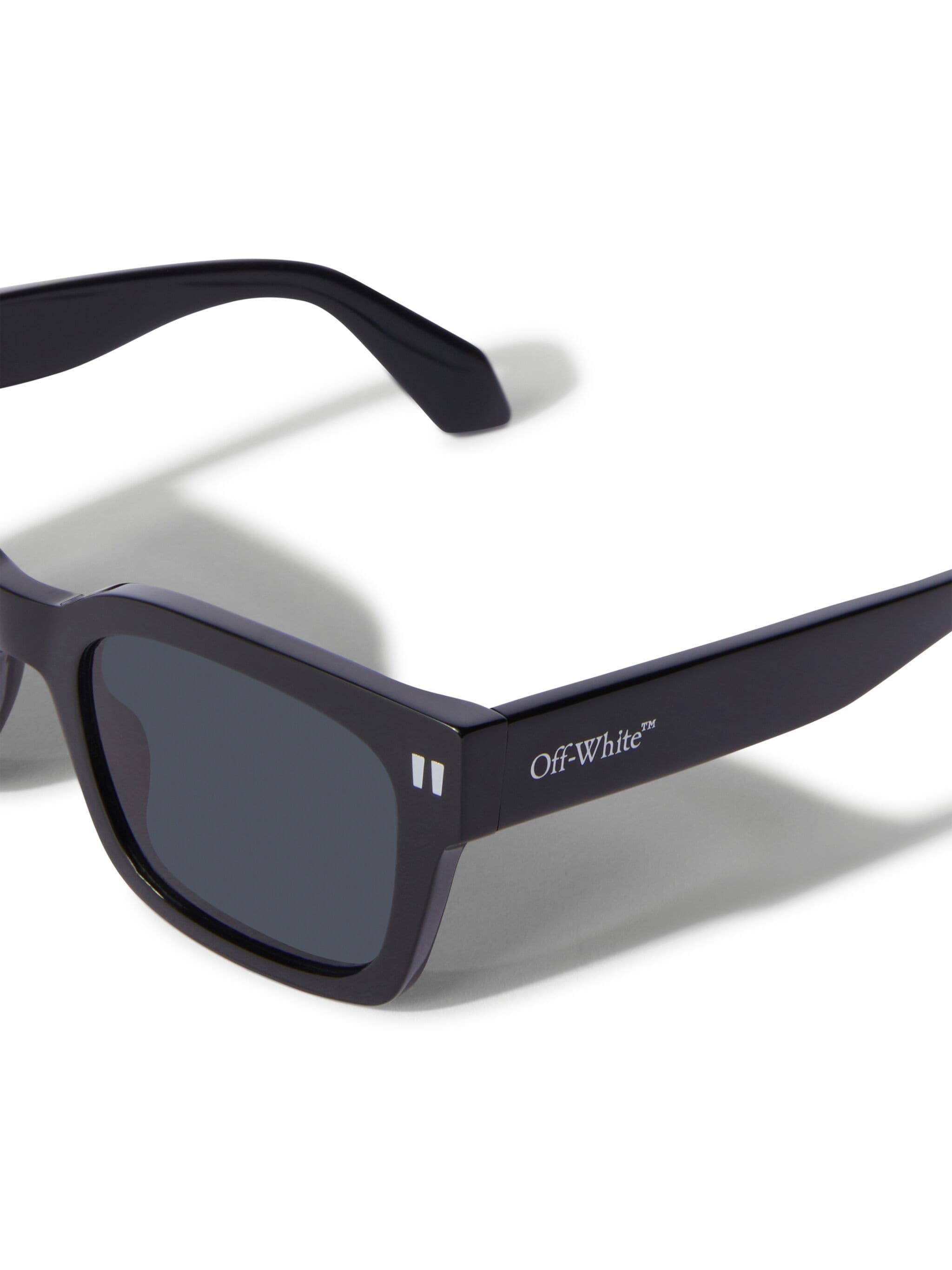 Off-white Midland Square-frame Sunglasses In Black