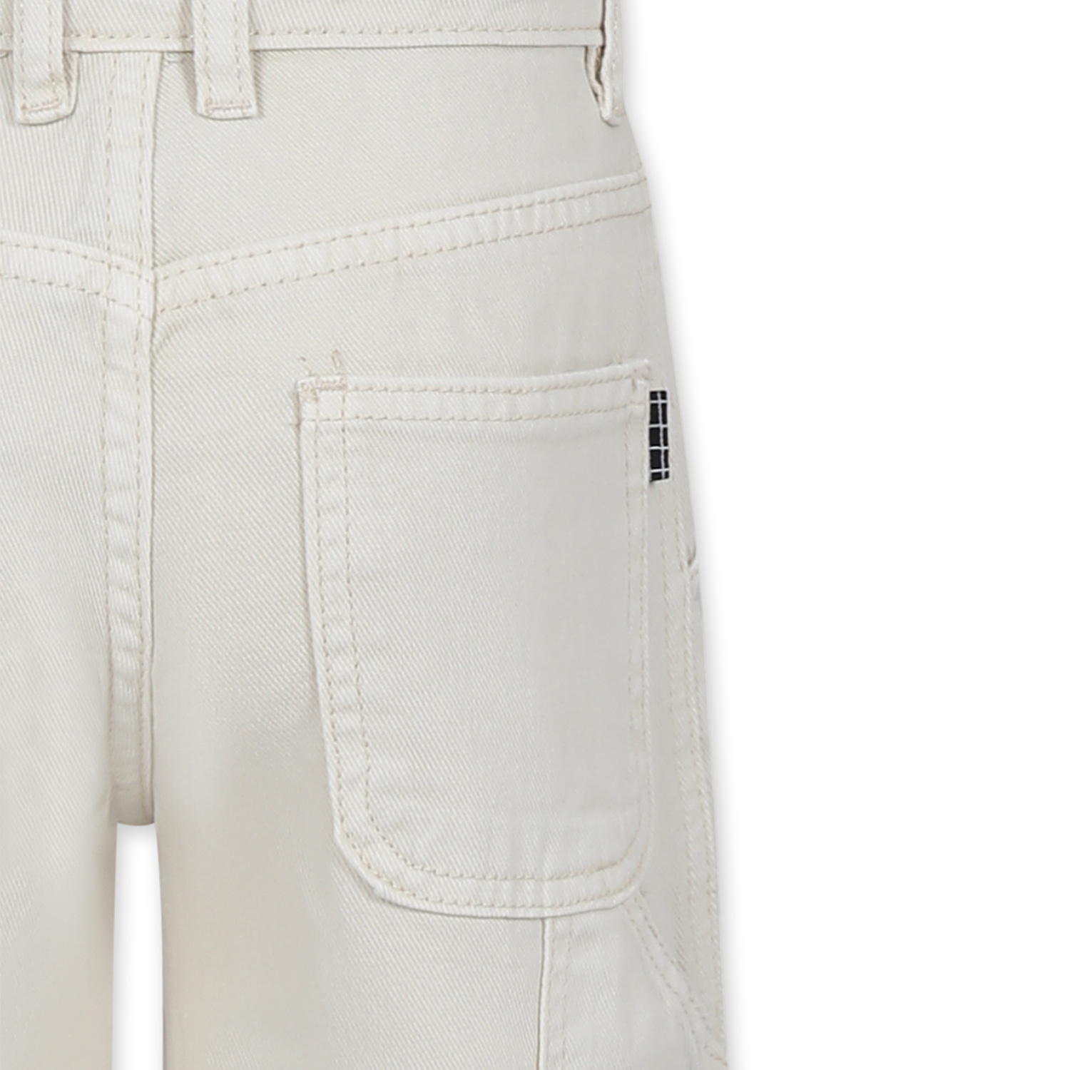 Molo Five-pocket Jeans In White