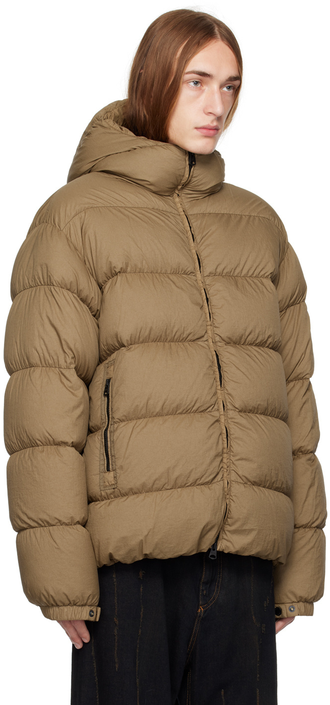 Mackage Khaki Adelmo-lc Down Jacket In Brown