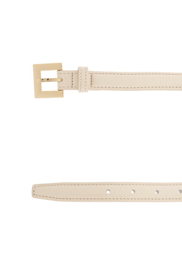 Anine Bing Stitching Detail Belt In Brown